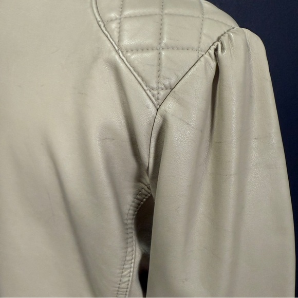 Black Rivet Women's Light Tan Vegan Leather Jacket Plus Size 2X - Picture 10 of 10